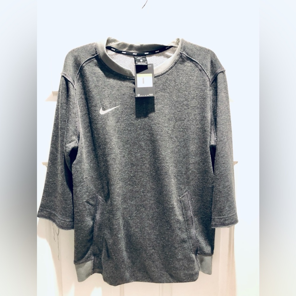 Nike Dri-FIT Baseball 3/4 Sleeve Sweatshirt